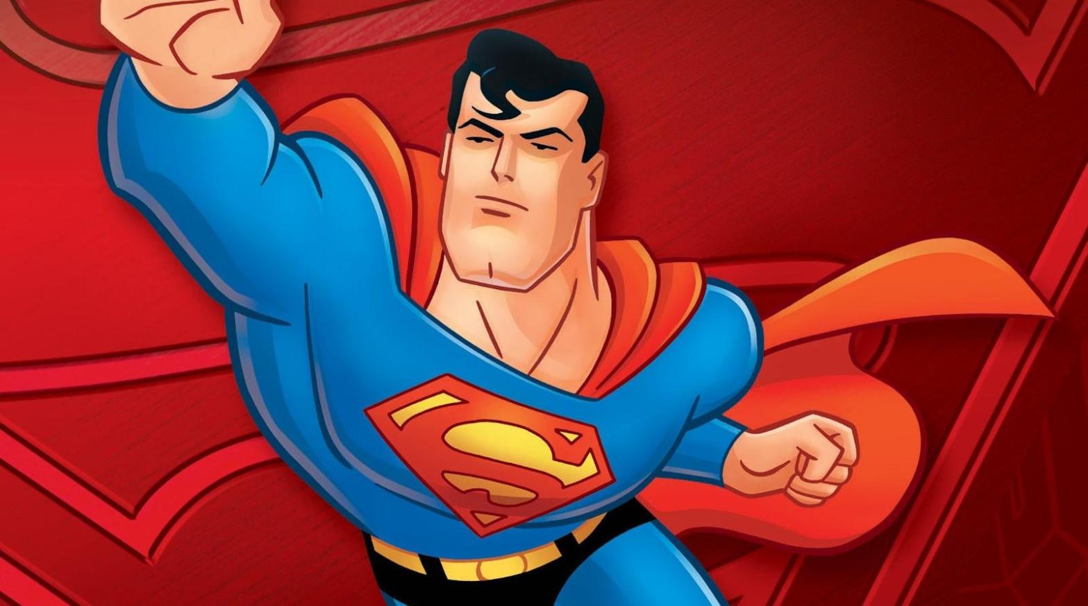 Here comes a brand-new Superman: The Animated Series box set flying your way. (Image: Warner Bros.)