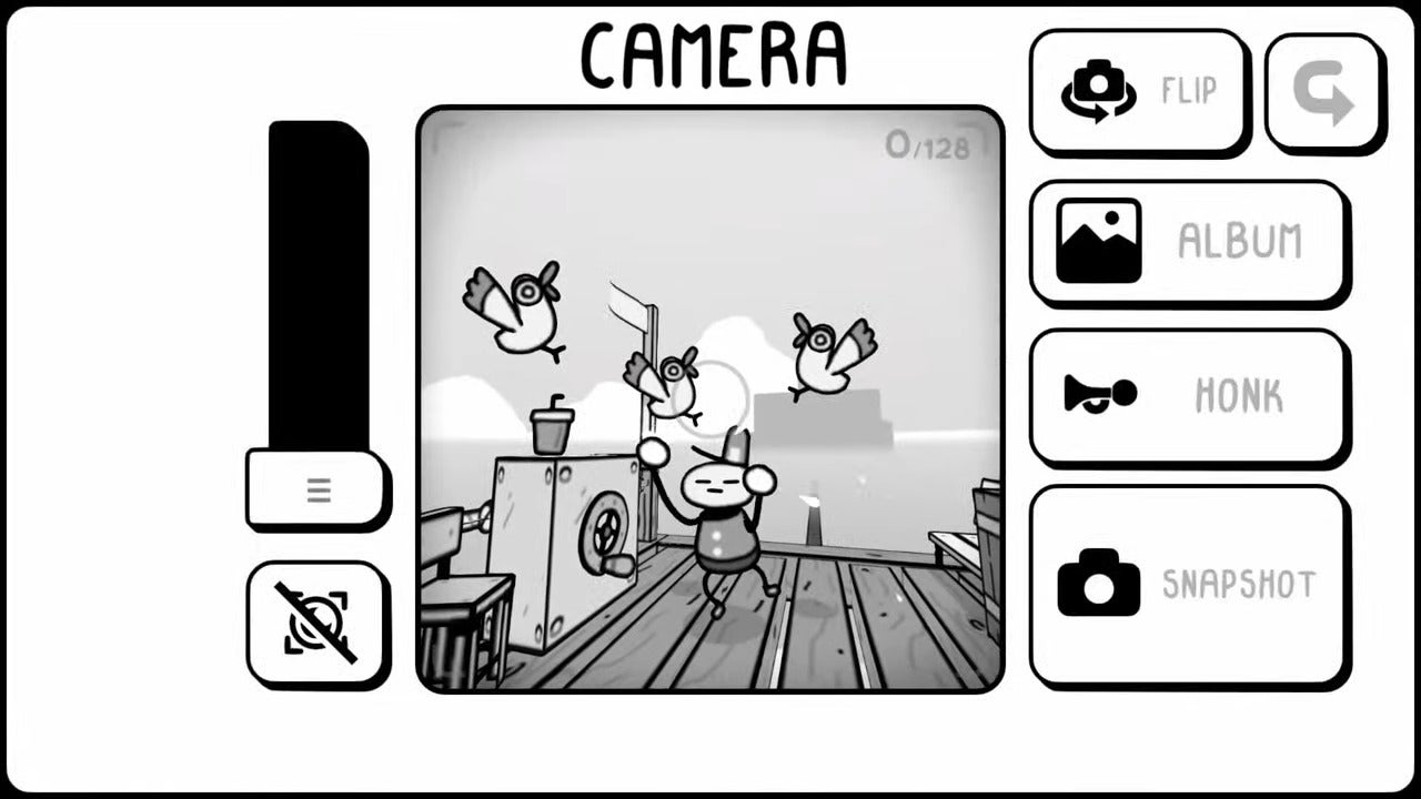 What's black and white and grey all over? (Screenshot: Nintendo /  Something We Made)