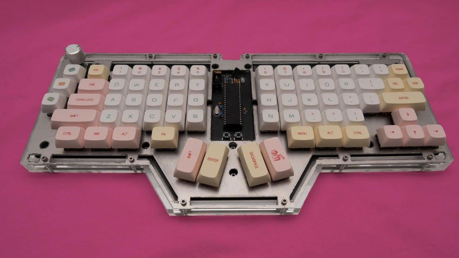 Now that's one keyboard you won't find on store shelves.  (Photo: OrthocodeKB)