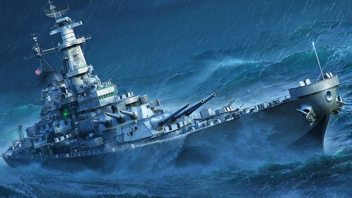 World of Warships' version of the USS Missouri (Image: Wargaming)