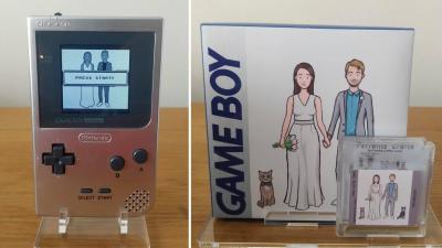 Getting A Custom Game Boy And Ceremony Game As A Wedding Gift Is The Best Reason To Get Hitched