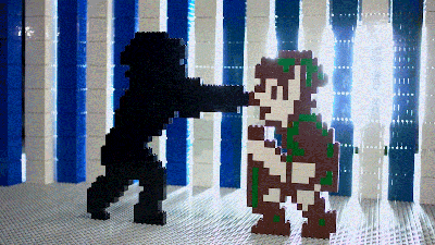 A Stop-Motion 8-Bit Lego Masterpiece Nine Years In The Making