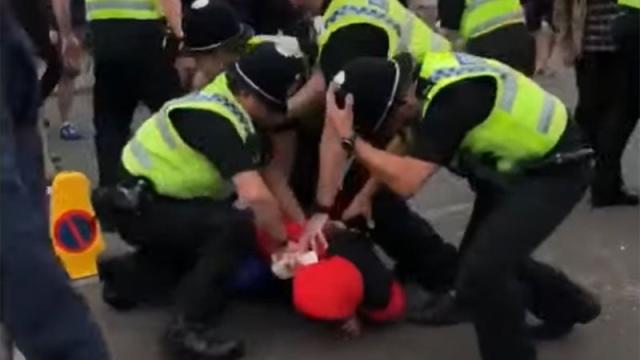 Mario Got Himself Arrested Before An English Soccer Game