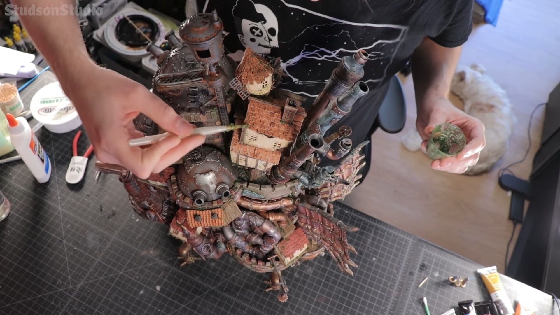 When finished, the model is perfection. Bravo. Well done. (Screenshot: Studson Studio/YouTube)