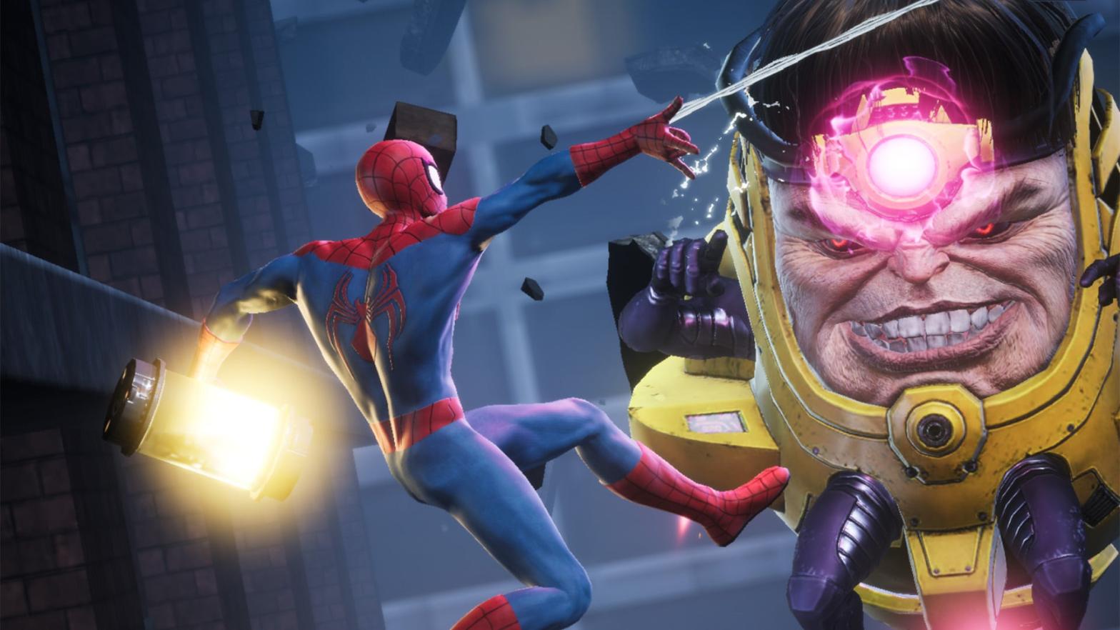 Look, you can play as Spider-Man!  (Screenshot: Marvel / Netmarble / Kotaku)