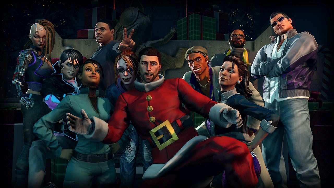 The cast of Saints Row IV were more... fun-looking (Screenshot: Volition / Deep Silver)