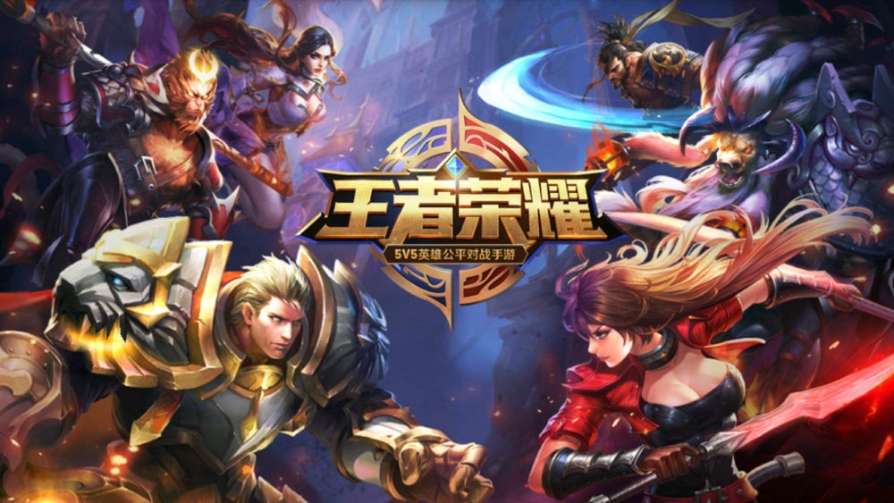 Tencent's Honour of Kings draws staggering numbers of players each day.  (Image: Tencent)