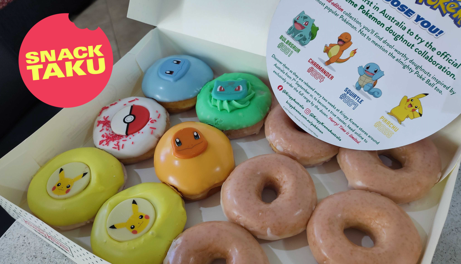 krispy kreme pokemon donuts