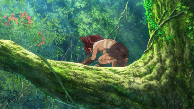 Jungle life, I'm far away from nowhere. On my own like Tarzan boy. (Gif: The Pokémon Company / Kotaku)