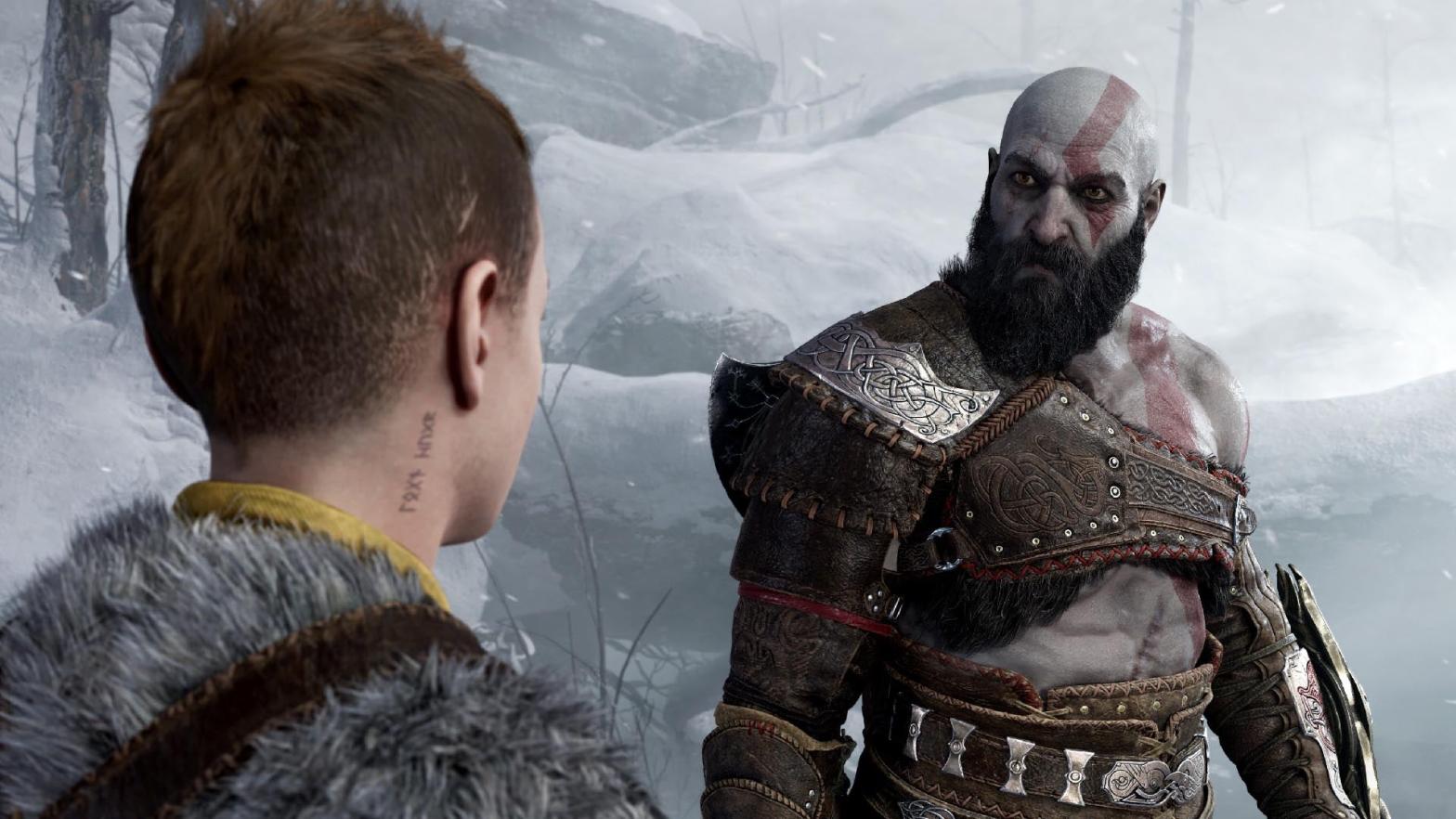 God of War Ragnarok may be one of the final big cross-gen PlayStation games. (Screenshot: Sony)