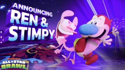 Ren And Stimpy Are Coming To The Nick Fighting Game As A Duo