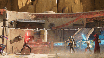 Star Wars: Hunters Asks Who’d Win In A Fight, A Sith Or 2 Jawas In A Trenchcoat
