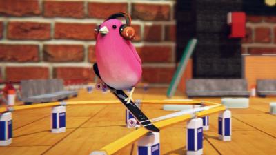 Skatebird Puts Cinnamon Roll Birds In A Bleh Skateboarding Game