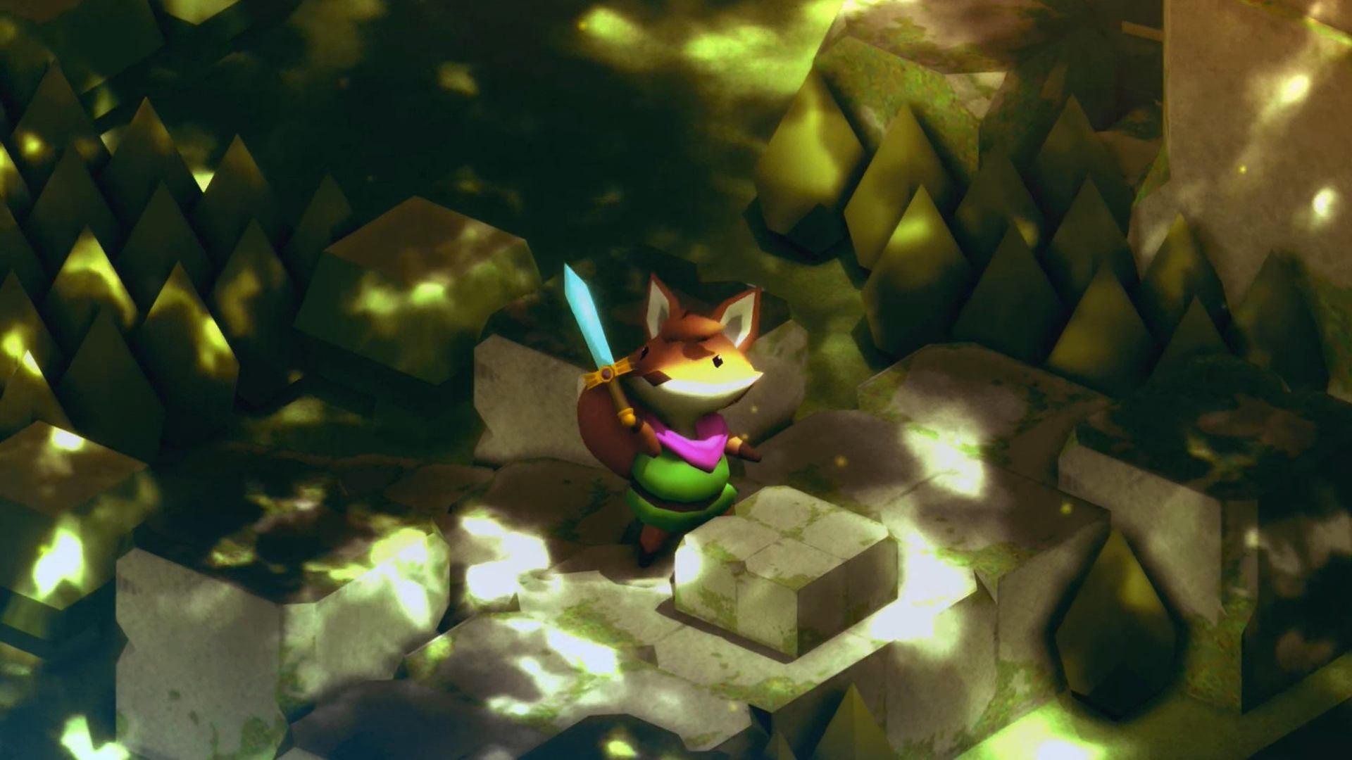 Tunic: It's dangerous out there, little fox. (Screenshot: Finji / Kotaku)