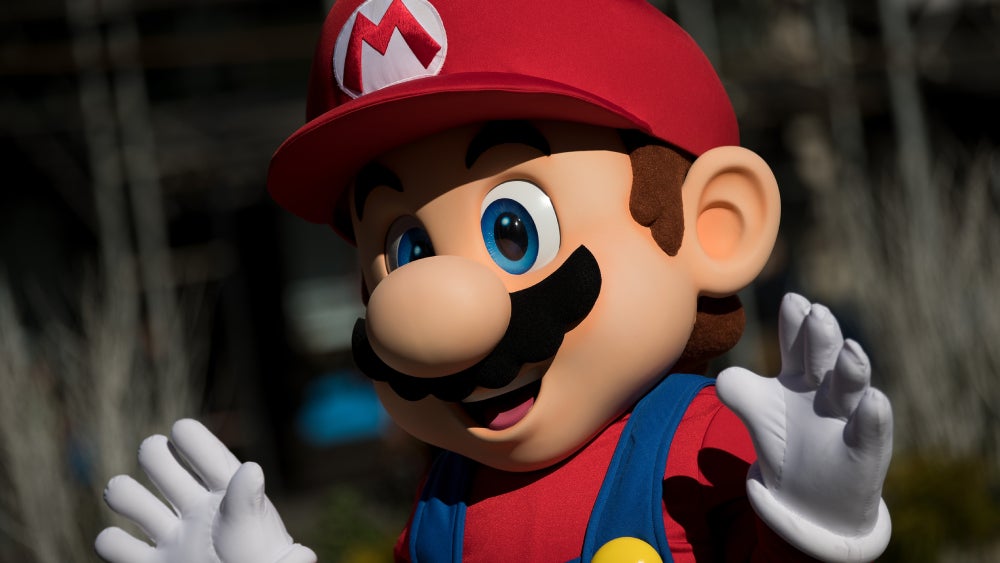 Spoiler Alert: This is Mario.  (Photo: Drew Angerer, Getty Images)