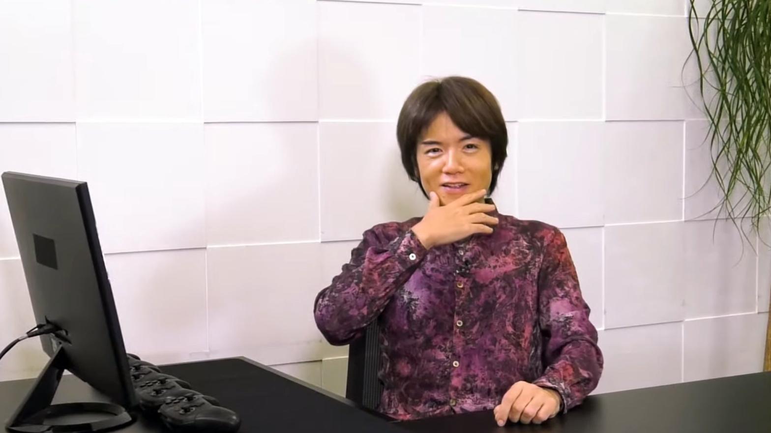 I said what I said, Sakurai. Don't give me that look. (Screenshot: Nintendo)