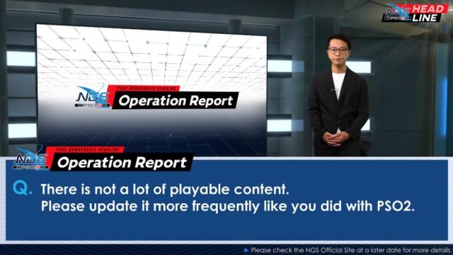 Sega Knows Lacking Content For PSO2 New Genesis Is A Big Problem