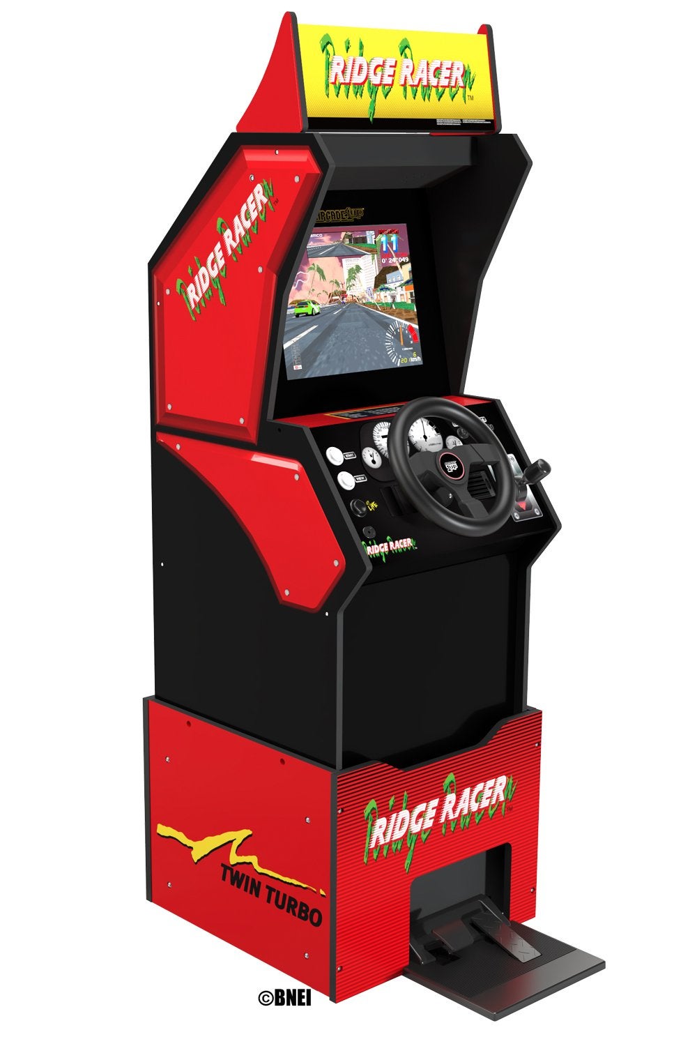 Arcade1Up’s Ridge Racer Cabinet Is Probably The Closest We’ll Ever Get To A New Game
