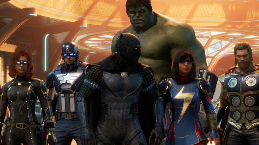 Even the Hulk is pissed, and he's normally so nice.  (Screenshot: Square Enix / Kotaku)
