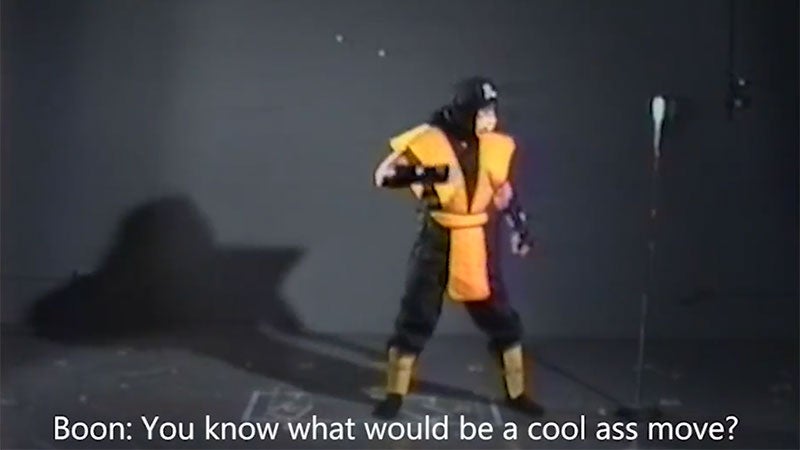 Old Video Shows The Birth Of Mortal Kombat’s ‘Get Over Here’ Move