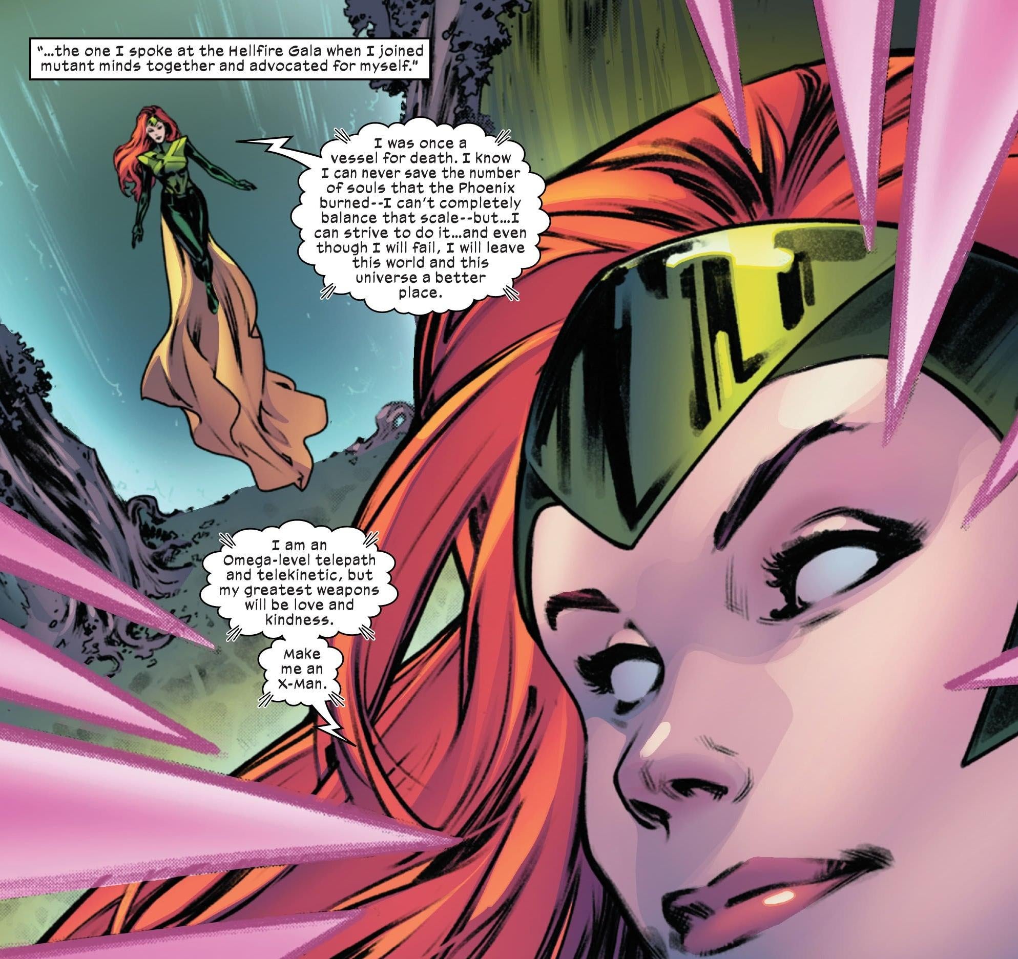 Jean Grey’s Telling on Herself Again in X-Men #4