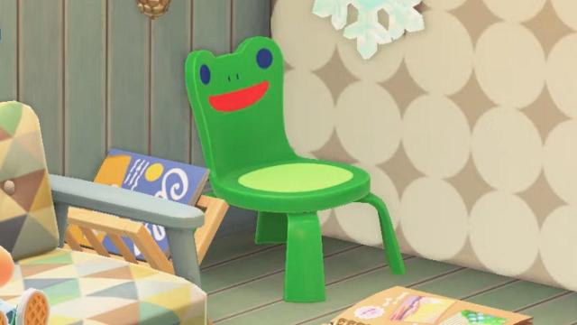 Animal Crossing: New Horizons Is Finally Getting The Froggy Chair And Everyone Is Freaking Out