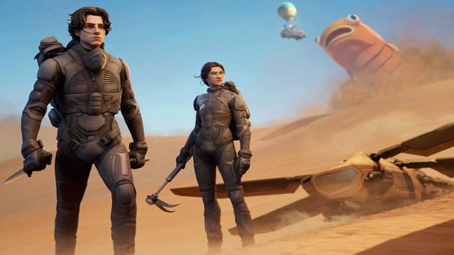 Dune Is The Latest Beloved Property To Be Swallowed By The Fortnite Worm