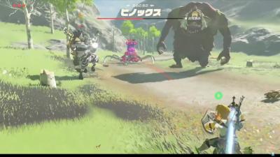 BotW’s Favourite Twink, Link, Fights A Lynel, Guardian, And Hynox At Once