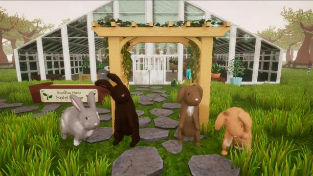 A Chill Game About Running A Greenhouse, But You’re A Bunny
