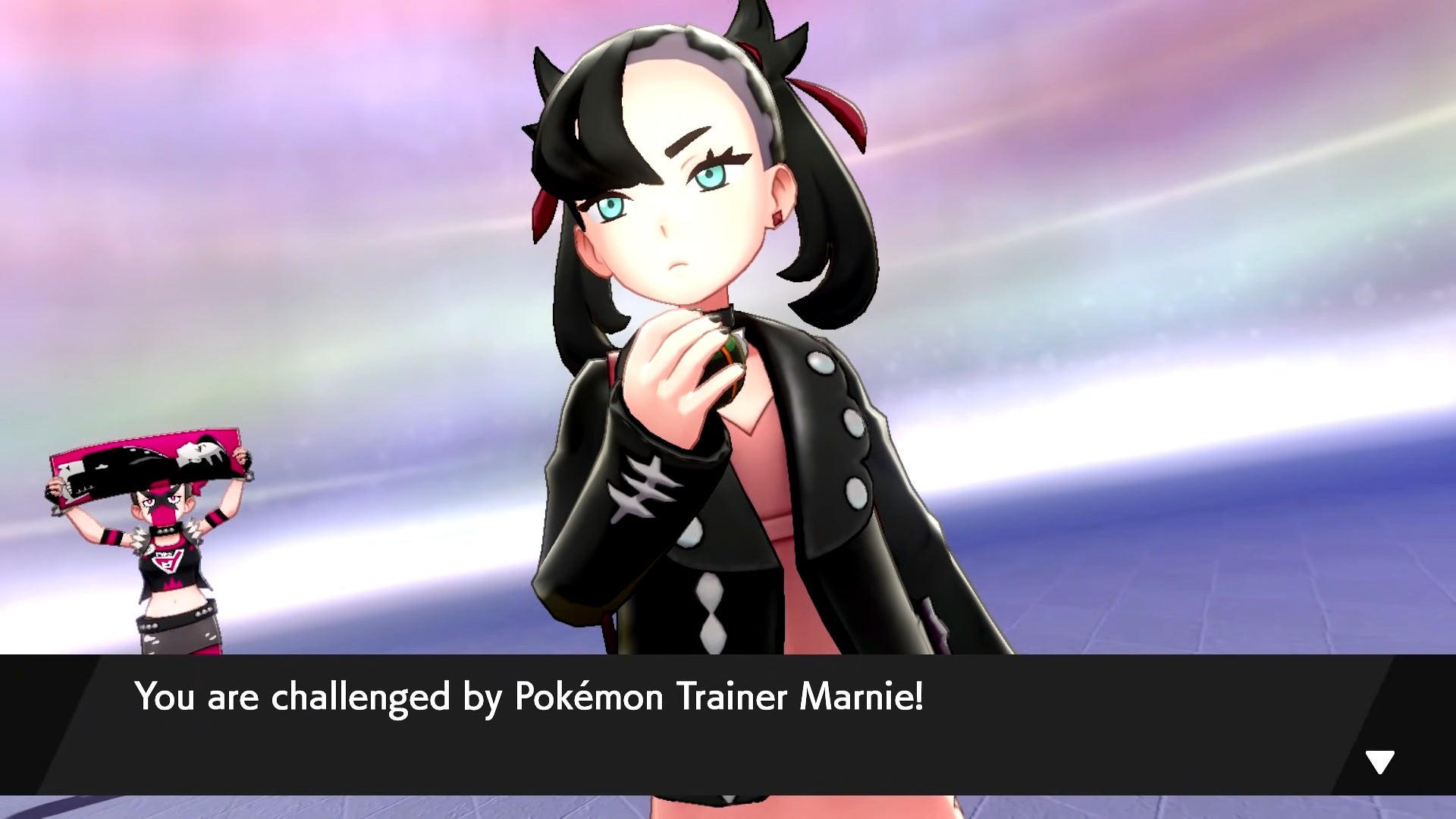Marnie is killing the Pokemon fashion game.  (Screenshot: Nintendo / Kotaku)