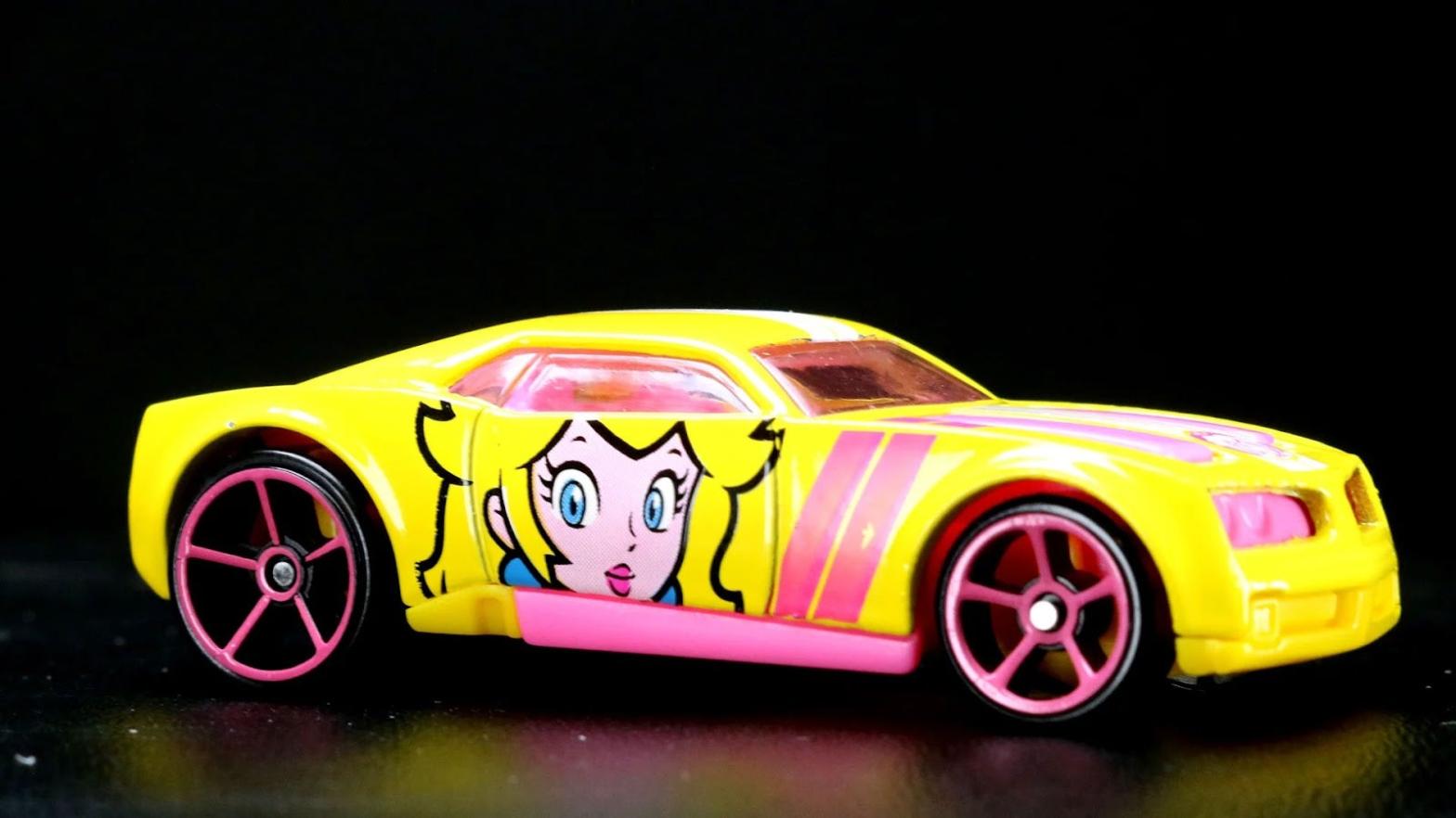 One of my favourite cars in my collection for obvious pink reasons.  (Photo: Mike Fahey / Kotaku)