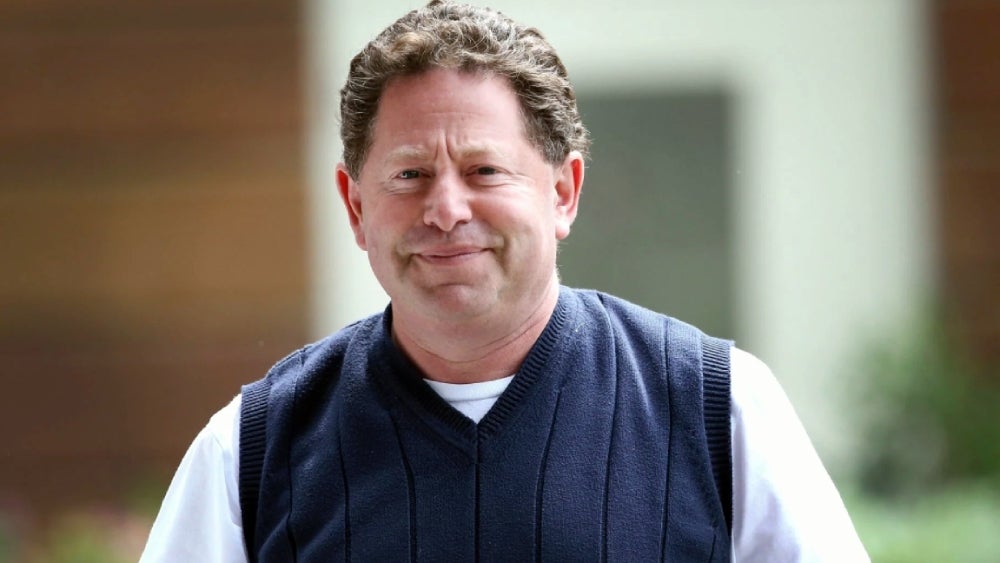 Bobby Kotick kind of smiles for the camera.  (Photo: Scott Olson, Getty Images)