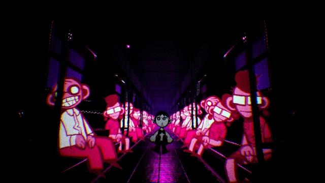 A Psychedelic Horror Game About Exploring A Haunted Train