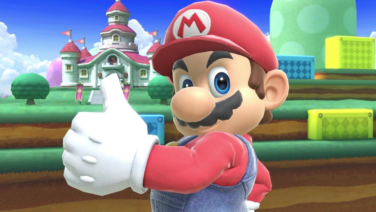 I guess we can say that Mario agrees with more Smash Bros. games, huh? (Image: Nintendo)