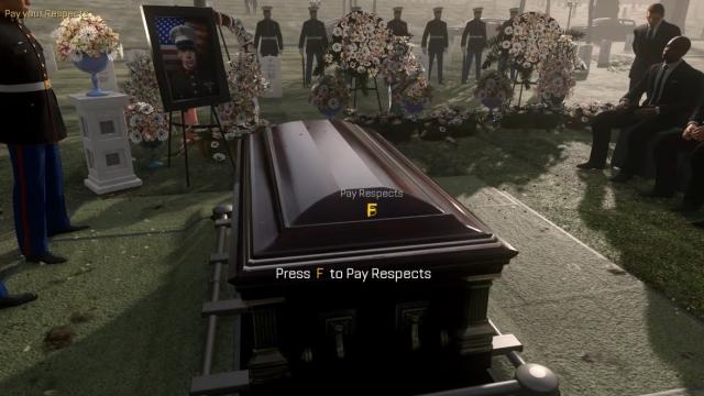 Call Of Duty: Vanguard Pays Tribute To ‘Press F To Pay Respects’ Meme