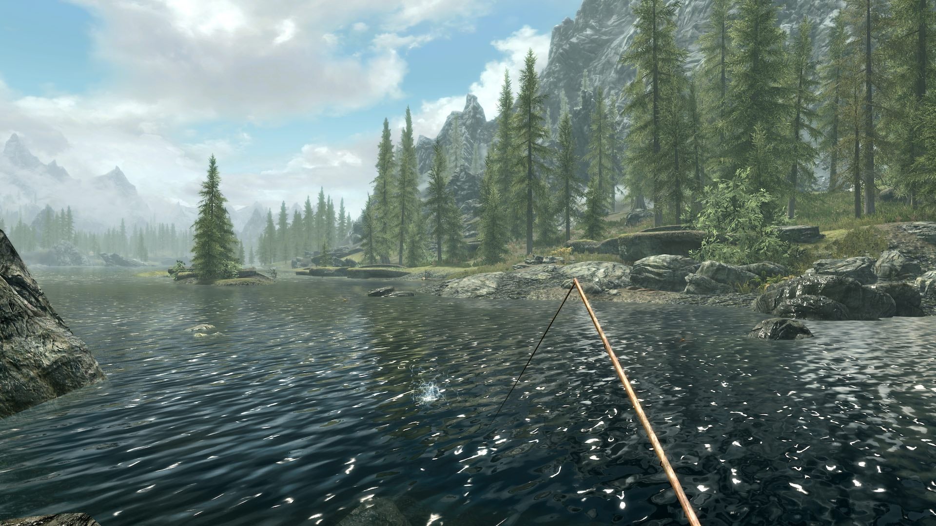 Skyrim's New Fishing Mini-Game: The Kotaku Review