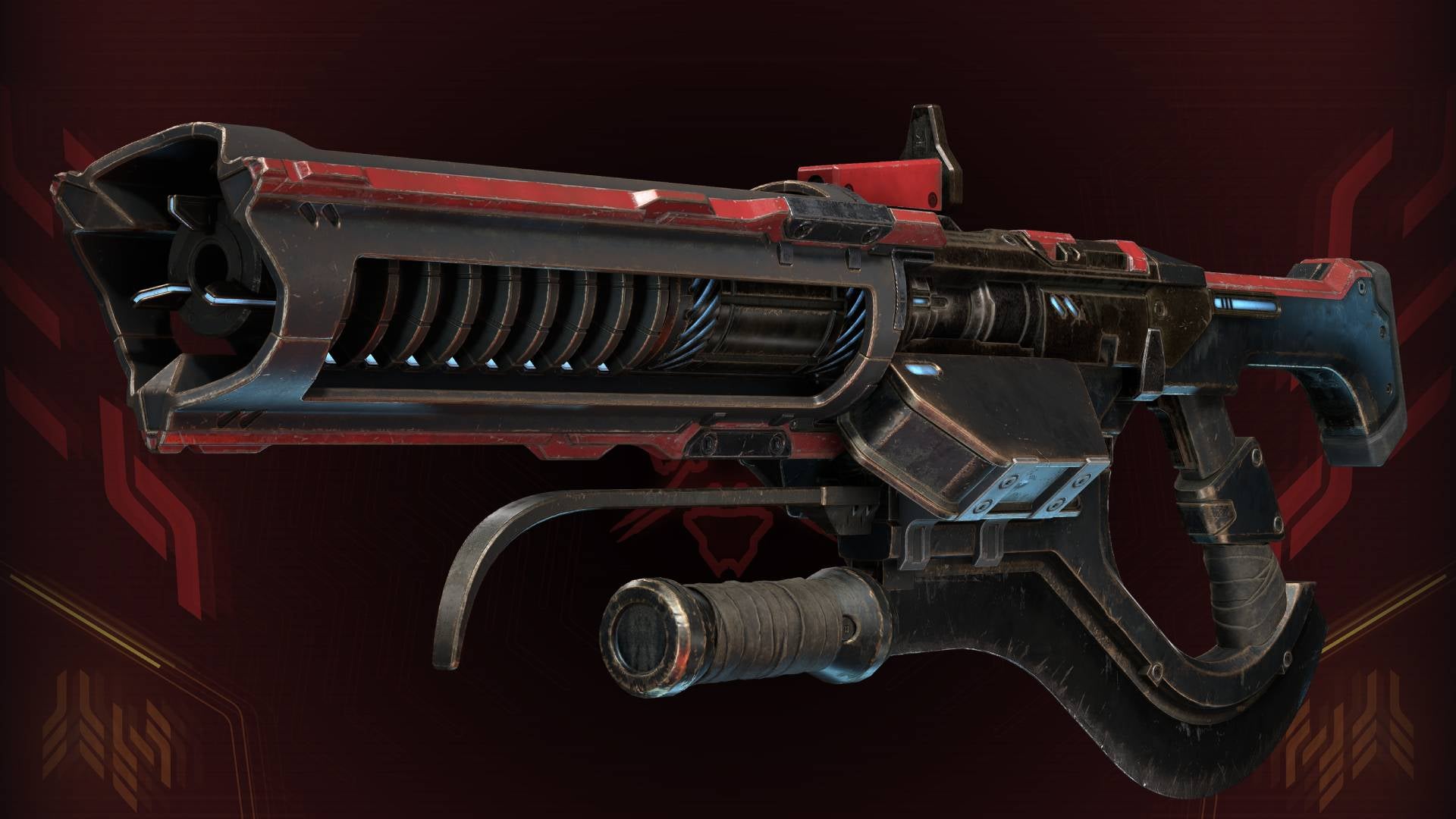 For a non-explosive weapon, the shock rifle is shockingly good against vehicles. (Image: 343 Industries)