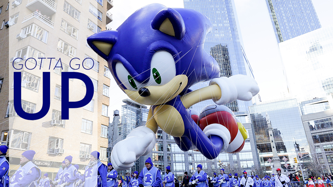 Live Footage Of Sonic The Hedgehog’s Infamous Macy’s Thanksgiving Day Parade Disaster