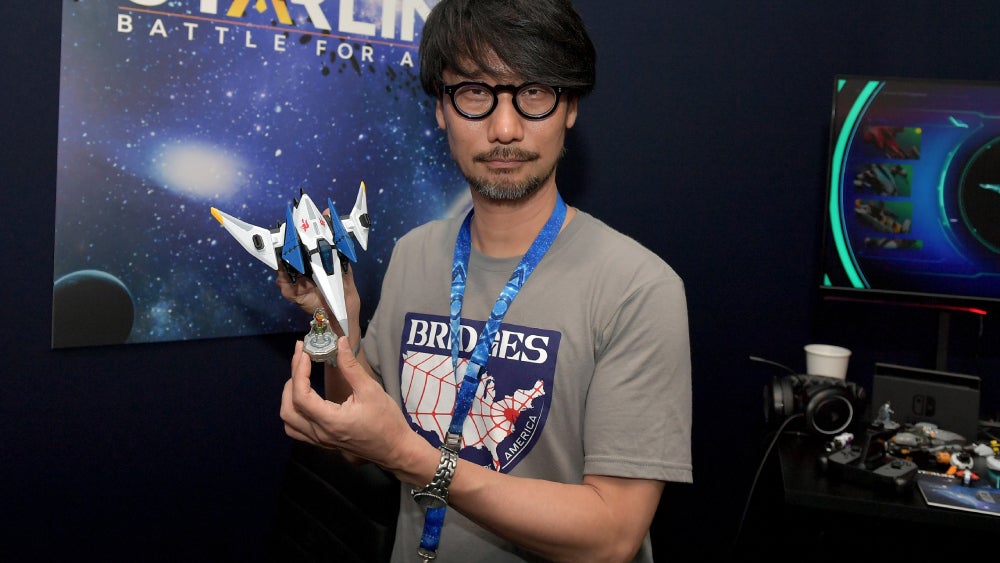 Send Kojima to space.  (Photo: Neilson Barnard/Getty Images for Ubisoft, Getty Images)
