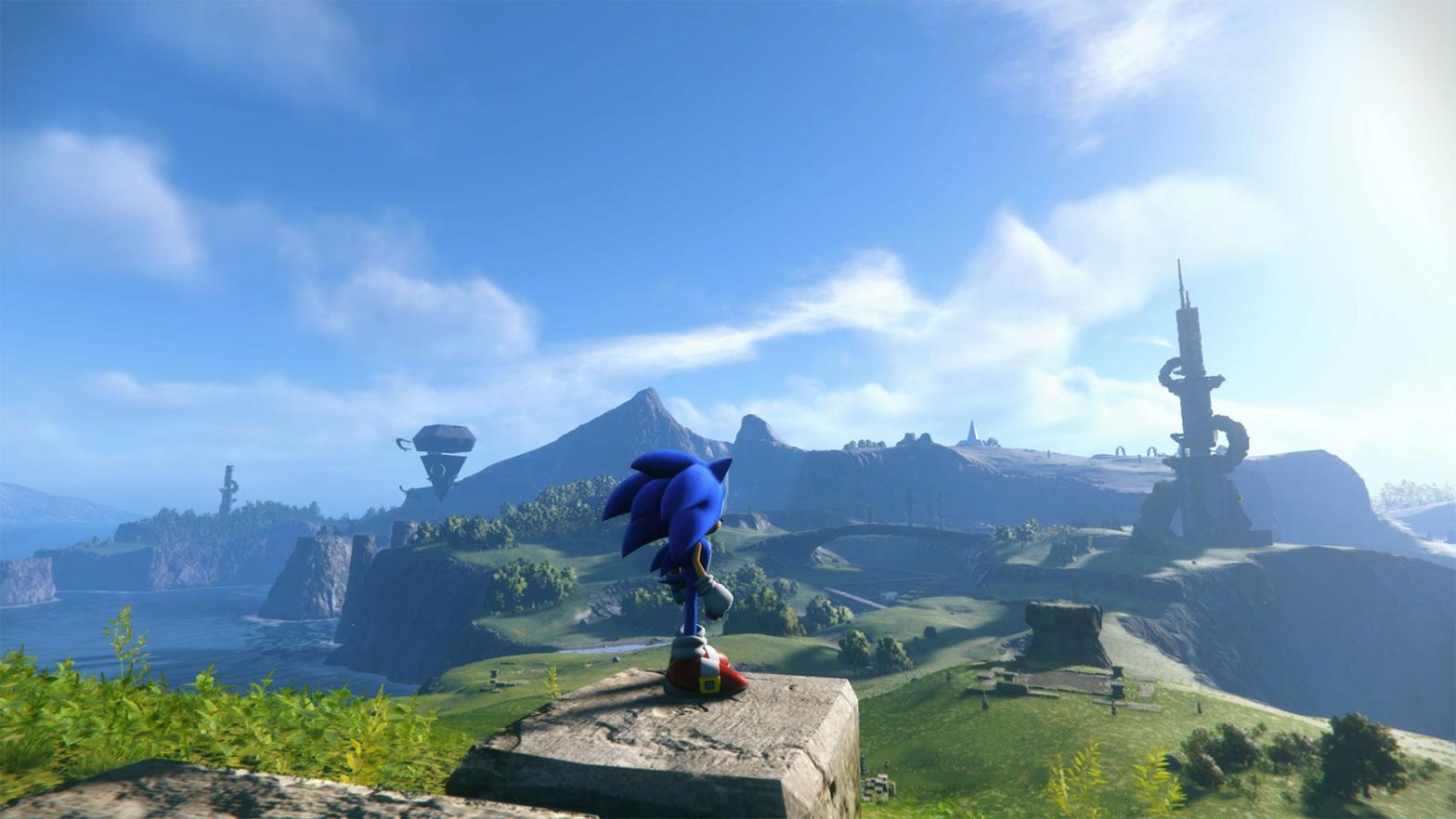 Into the great wide open, Sonic.  (Screenshot: Sega)
