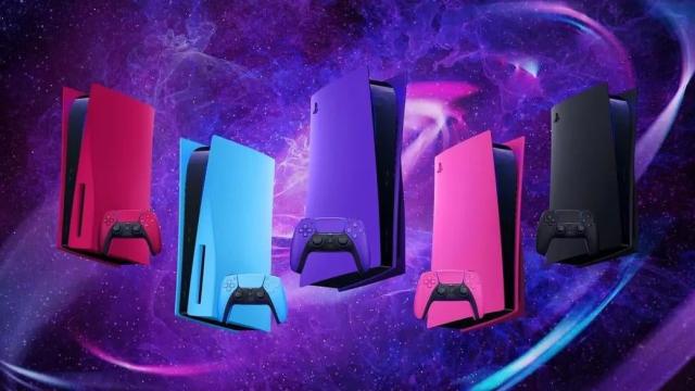 Sony Finally Releasing Colourful PS5 Covers