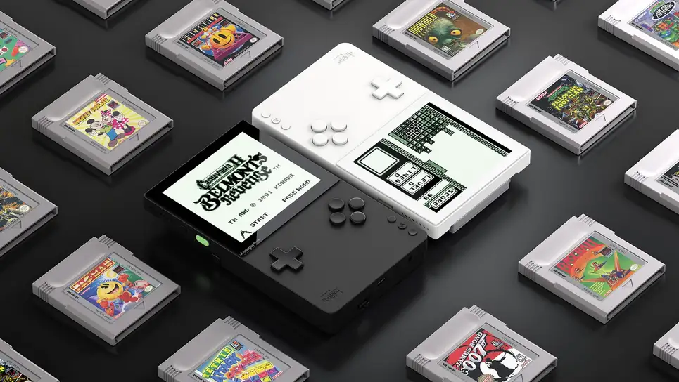 Remember to space your Game Boy games evenly.  (Photo: Analogue)