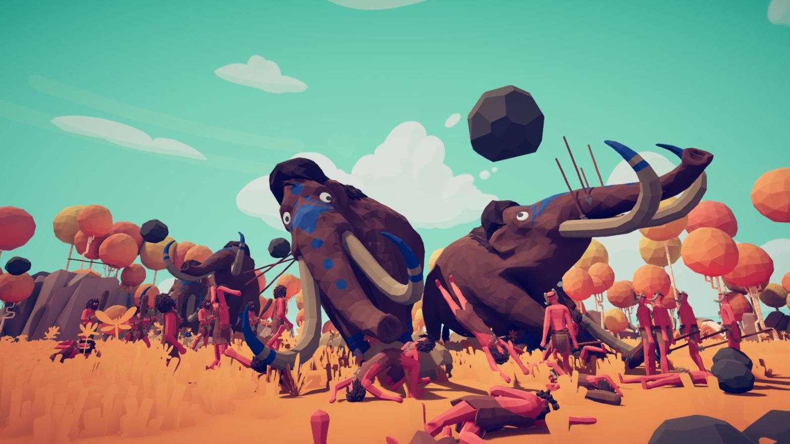 Getting the sense that Totally Accurate Battle Simulator might not live up to its name? (Screenshot: Landfall)