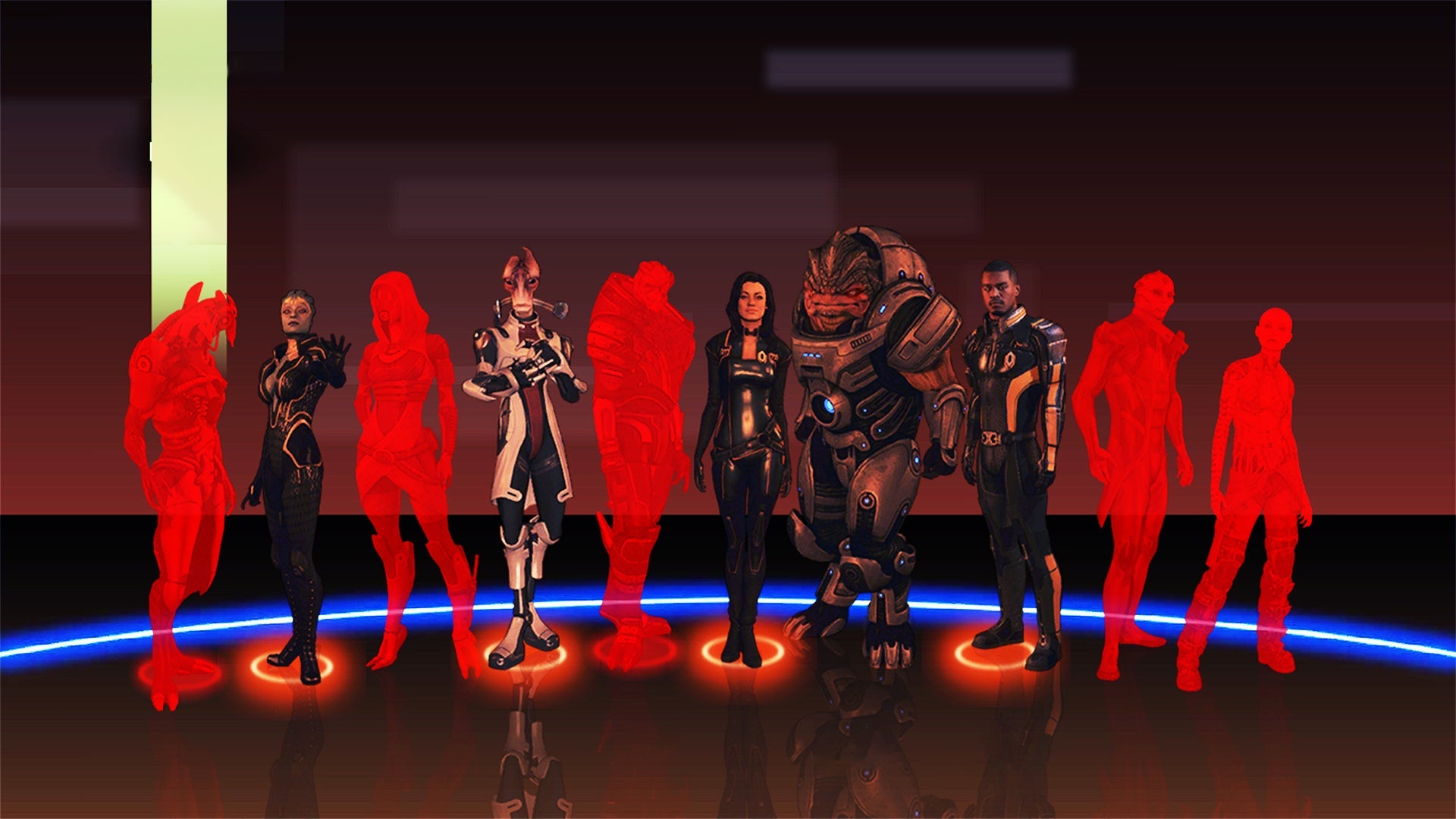 This is from the original, not-legendary Mass Effect 2. (Screenshot: EA / Kotaku)