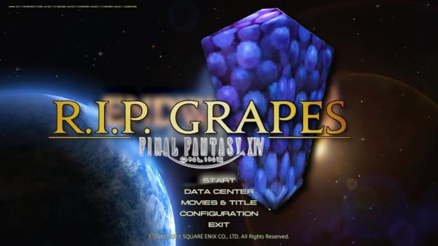 Final Fantasy XIV Endwalker Players Mourn Blocky Grapes