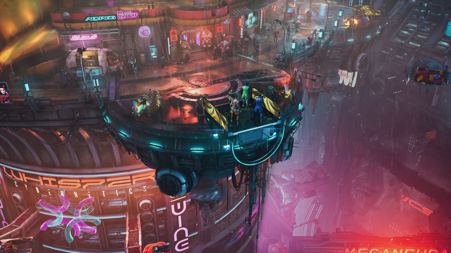 Screenshot: Neon Giant / Curve Games