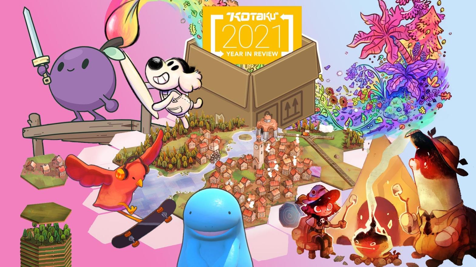 Illustration: Rose City Games / Finji / Toukana Interactive / Nintendo / Glass Bottom Games / Spry Fox / Witch Beam / Kotaku