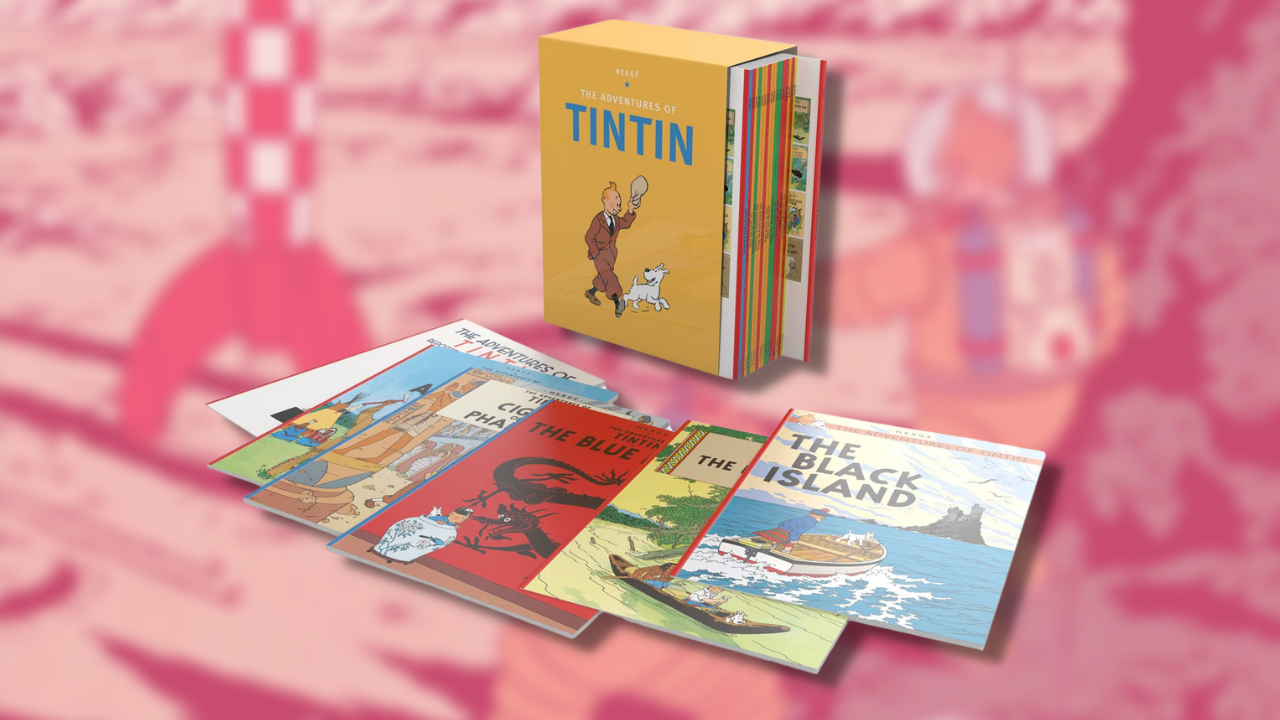 Adventures of Tintin box set sale