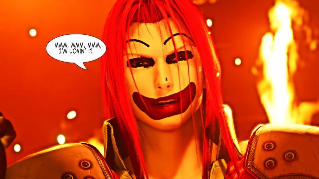 Final Fantasy 7 Remake Mod Turns Sephiroth Into Ronald McDonald