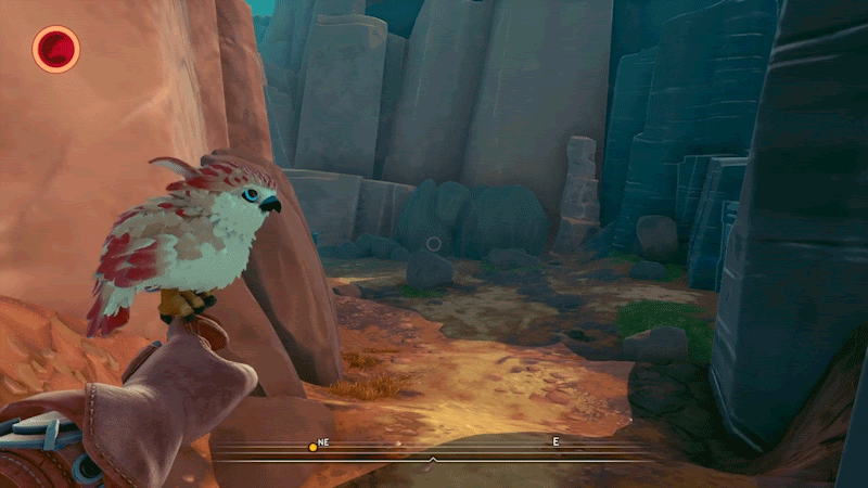 Did I mention Falcon Age is the cutest VR game ever? (Gif: Outerloop Games)